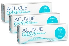Acuvue Oasys 1-Day with HydraLuxe (90 lentilles)