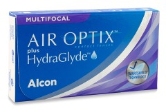 Air Optix Plus Hydraglyde Multifocal (6 lentilles)