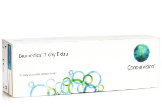 Biomedics 1 Day Extra CooperVision (30 lentilles)