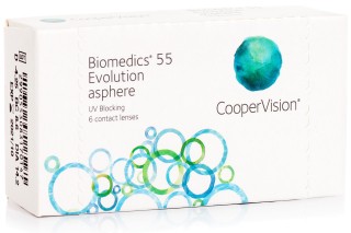 Biomedics 55 Evolution (6 Linsen)