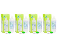 Biotrue Multi-Purpose 4 x 300 ml avec étuis