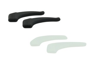 Embout en silicone pour branches de lunettes