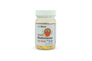 GymBeam Multivitamin Orange für Kinder (120 Kautabletten)