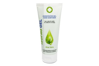 Isoprogel Aloe Vera 75 ml - gel désinfectant pour les mains (bonus)