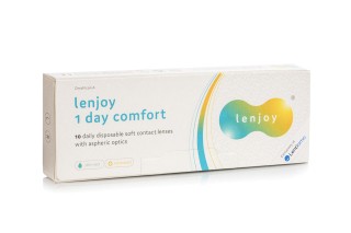 Lenjoy 1 Day Comfort (10 lentilles) - bonus