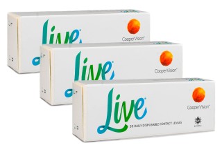 Live daily disposable (90 Linsen)