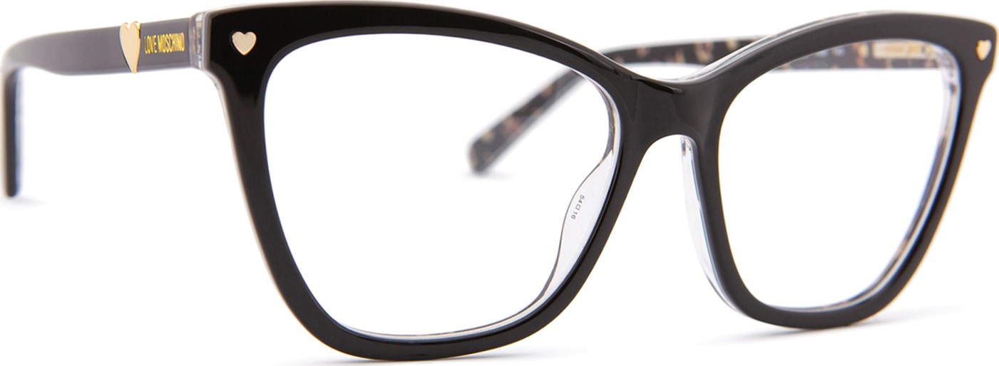 MOSCHINO LOVE Brillengestell MOL615 Pink 54/15/140 - Damen Vollrandbrille Mit Etui