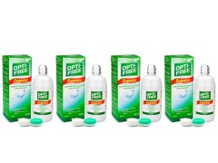 OPTI-FREE Express 4 x 355 ml avec étuis