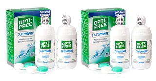 OPTI-FREE PureMoist 4 x 300 ml mit Behälter