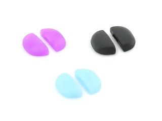 Plaquettes nasales antidérapantes en silicone