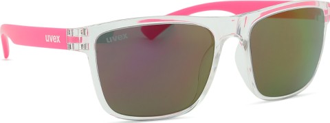 Uvex Rookie Clear Pink/Mir. Pink S5330779316 (âgés de 6 à 10 ans)