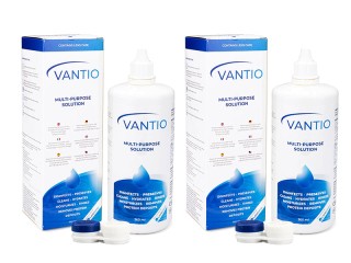 Vantio solution polyvalente pour lentilles de contact 2 x 360ml