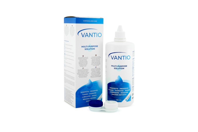 Vantio Multi-Purpose contact lens solution 360 ml with case